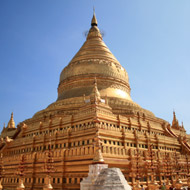 Shwezigon Pagoda at Bagan