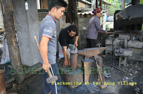 Blacksmiths at Pac Rang Village
