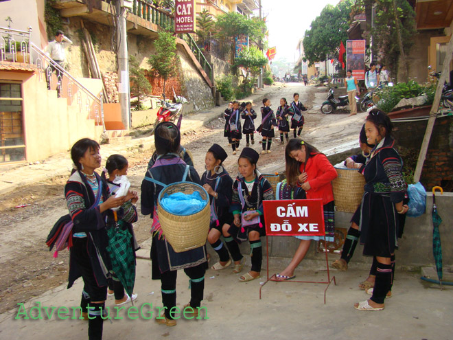 Black Hmong at Sapa Town