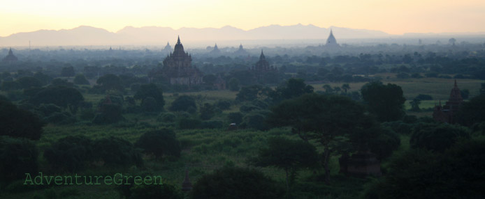 Bagan Plain at dawn