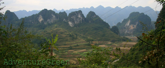 The Ma Phuc Pass, Cao Bang, Vietnam