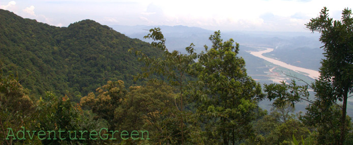 A breathtaking view of nature from the summit of Tan Vien Mountain, Ba Vi National Park