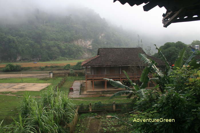 The Pac Ngoi Village in the heart of the Ba Be National Park
