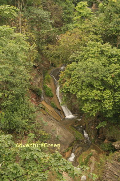 The Na Khoang Waterfall on the Deo Gio Pass in Ngan Son, Bac Kan Province