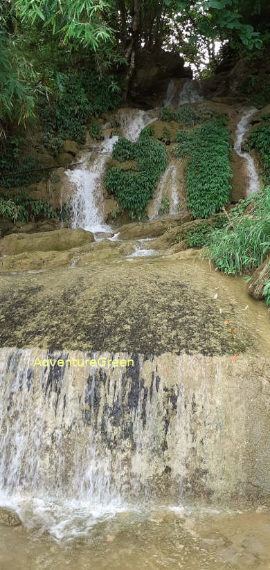 A waterfall at Lung Van, Hoa Binh Province, Vietnam