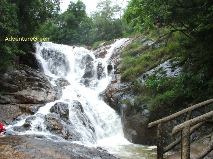 The Datanla Waterfall in Da Lat Vietnam, a great spot for birding