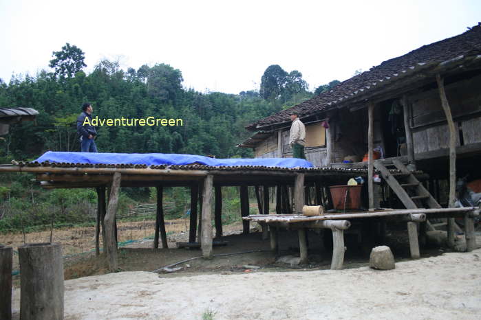 A Tay homestay on our trekking tours at Trang Dinh, Lang Son