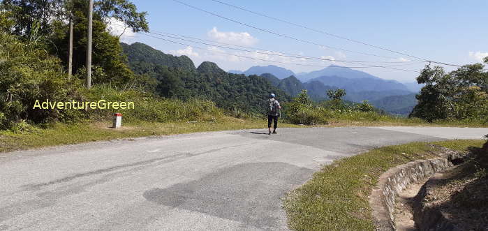Route 15C running through the Pu Luong Nature Reserve