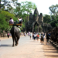 Angkor Thom Siem Reap Cambodia