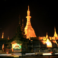 The Sule Pagoda, Yangon, Myanmar