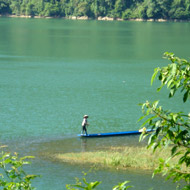 The Ba Be Lake in Bac Kan Province