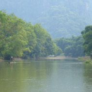 The Nang River, Ba Be National Park