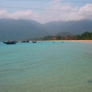 A beach on the Con Son (Con Dao) Island