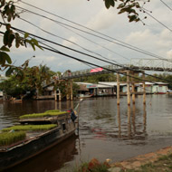 Electricity wires at Ca Mau