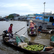 Cai Rang Floating Market, Can Tho, Vietnam