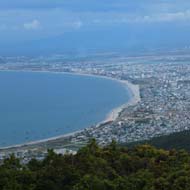 Aerial view of Da Nang City