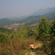 Mountains at Muong Phang, Dien Bien