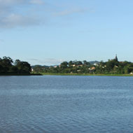 Xuan Huong Lake in Da Lat, Vietnam