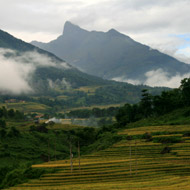 Mount Nhiu Co San in Bat Xat, Lao Cai