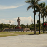 Ho Chi Minh Statue at Vinh, Nghe An