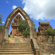 The Po K'long Garai Cham Towers at Ninh Thuan