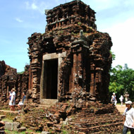 A Temple Ruin at My Son, Quang Nam