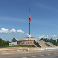 The flag tower at Quang Tri
