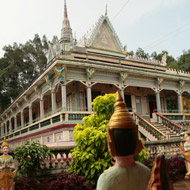 The Chen Kieu Pagoda at Soc Trang