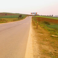 Scenic Route 6 traveling through Moc Chau Farm