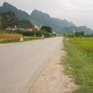 Fresh country landscape at Vo Nhai, Thai Nguyen