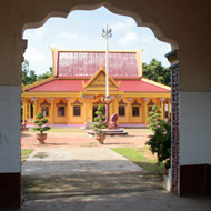 A Khmer Pagoda at Tra Vinh