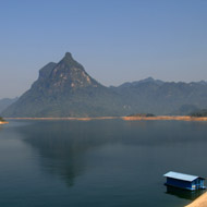 The Pac Ta Mountain at Na Hang, Tuyen Quang
