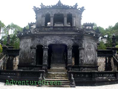 King Khai Dinh's Tomb in Hue, Vietnam