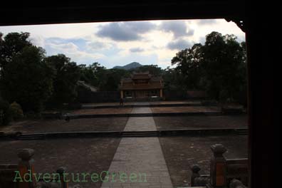 King Minh Mang's Tomb in Hue, Vietnam