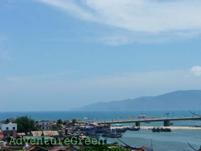 Blue sea at Nha Trang Vietnam