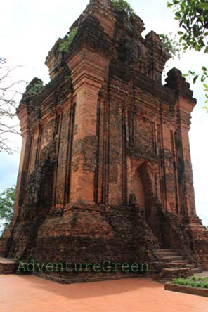 Cham Tower of Thap Nhan at Tuy Hoa City, Phu Yen, Vietnam