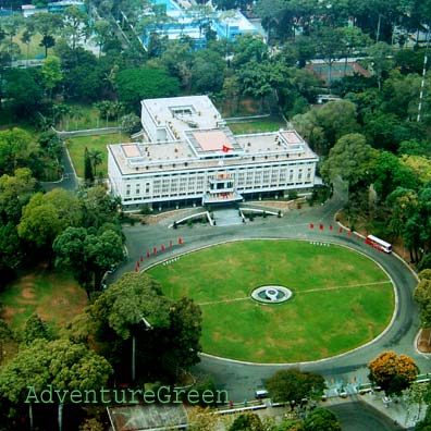 The Reunification Palace in Ho Chi Minh City (Saigon)