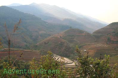 Mountains at Mu Cang Chai, Yen Bai, Vietnam