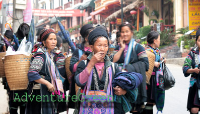 Black Hmong in Sapa Vietnam