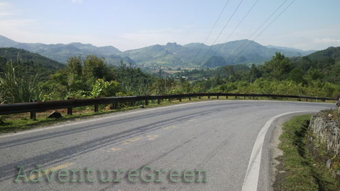 Pristine mountains at Ngan Son (Bac Kan) on the way from Cao Bang to Bac Kan City