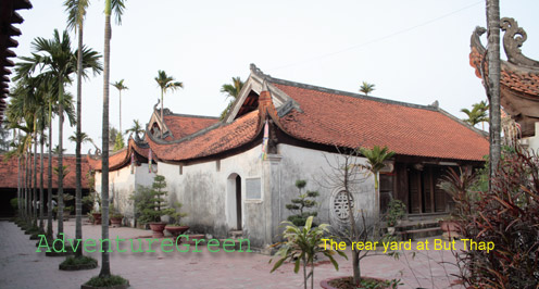 The rear area of But Thap Pagoda