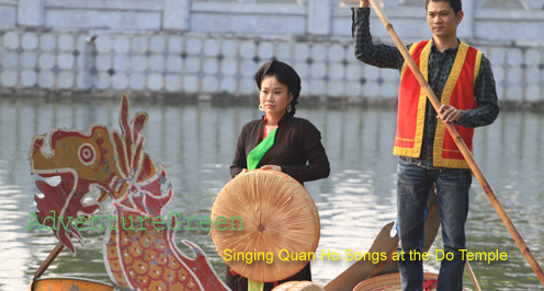 Performing Quan Ho Songs at the Do Temple