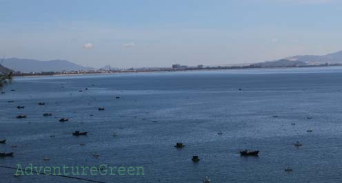 The sea at Quy Nhon City, Binh Dinh, Vietnam