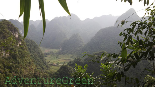 Mountains at Dong Khe