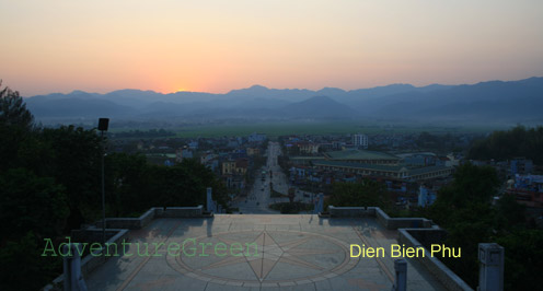 Dien Bien Phu from D1 Hill