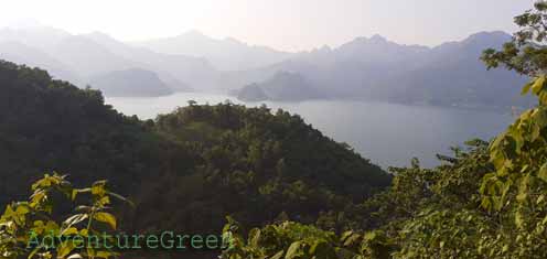 Wild landscape of Ba Khan