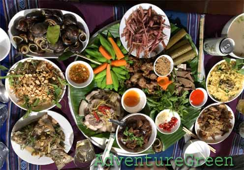 Food in Mai Chau, Hoa Binh