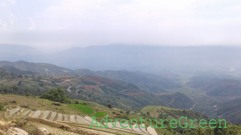 Mountains at Bat Xat Lao Cai in June