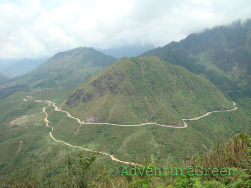 The O Quy Ho Pass between Sapa and Lai Chau in Vietnam