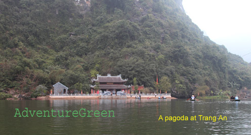 A Buddhist pagoda at Trang An